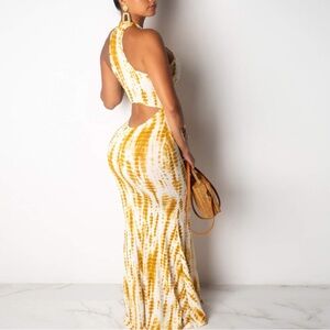 Women's Sleeveless Halter Neck Hollow Out Vintage Floral Print Party Beach